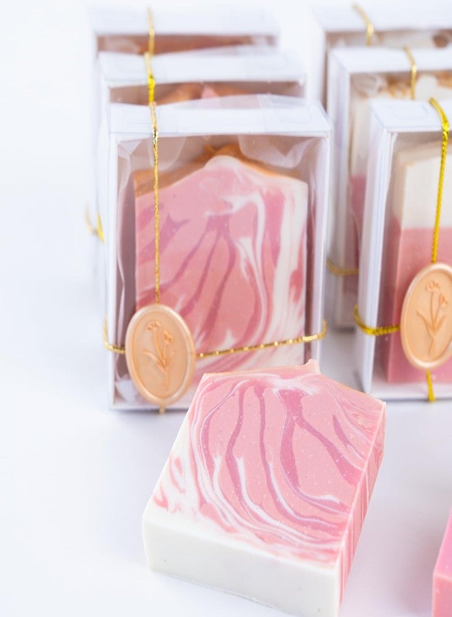 MIODUO DECOR Natural Handcrafted Organic Soap Bars 12 Pack Natural Bar Soap Bridal Shower Gifts Handmade Soap Organic Bar Soap - Image 2